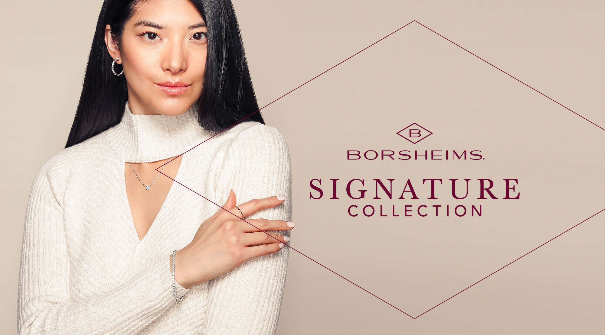 Simply timeless diamond jewelry.